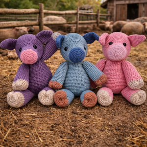 Arigurumi Gris-bamse