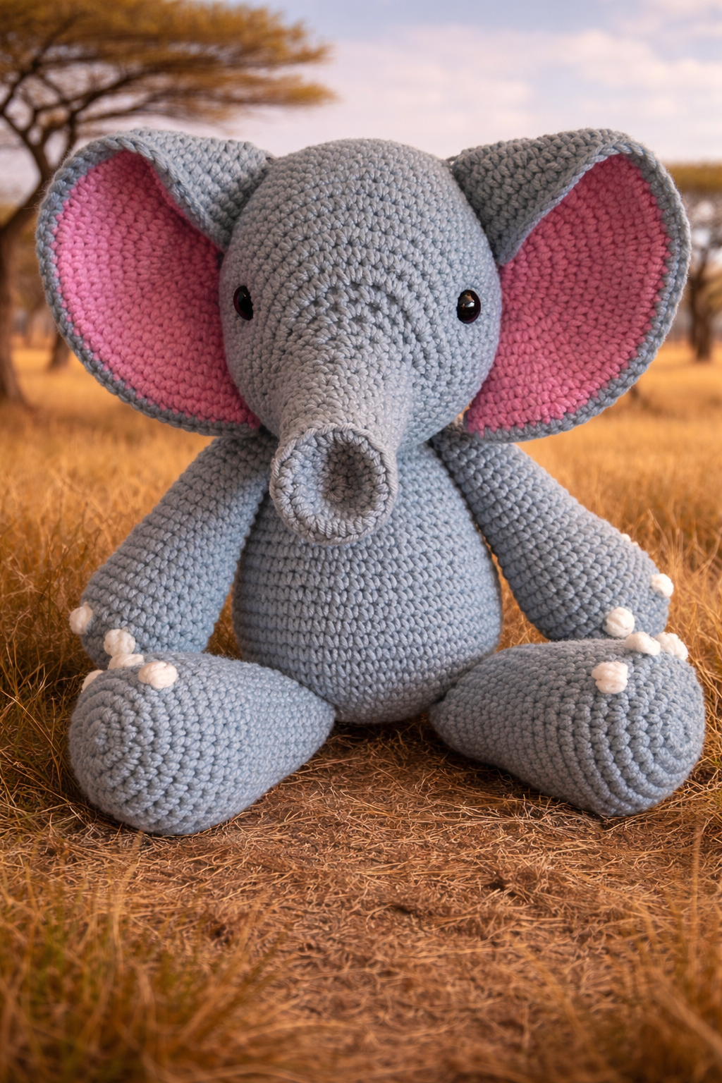 Arigurumi Elefant-bamse