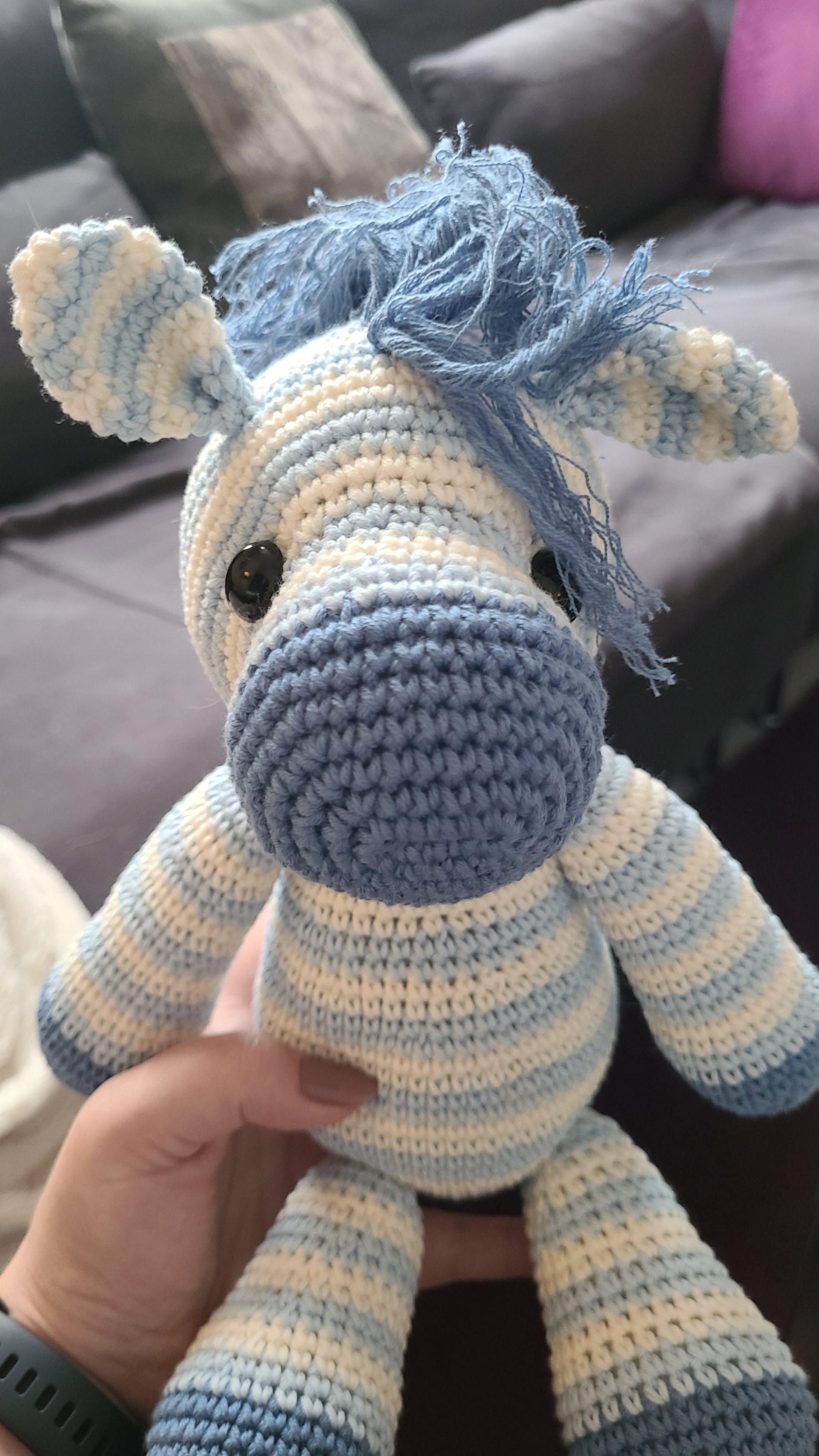 Arigurumi Giraff-bamse